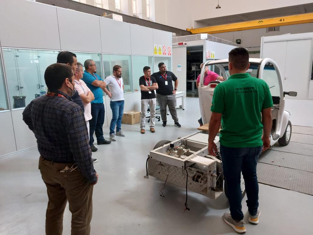 Pasantía en España de docentes del INA en materia de hidrógeno verde