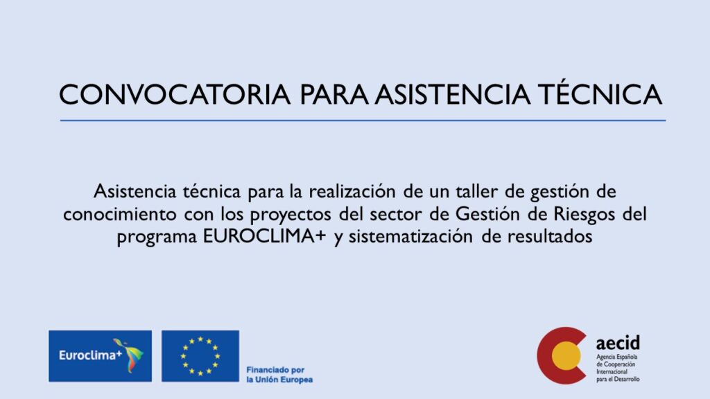 Contratación de una asistencia técnica para la realización de un taller de gestión de ...
