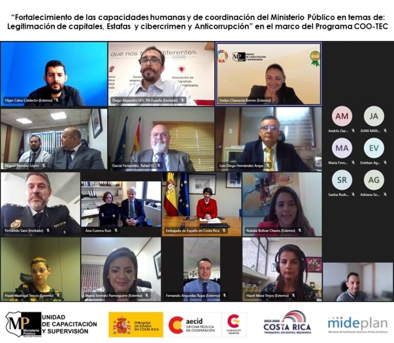 Cierre de la acción de cooperación técnica para el fortalecimiento del Poder Judicial en la ...