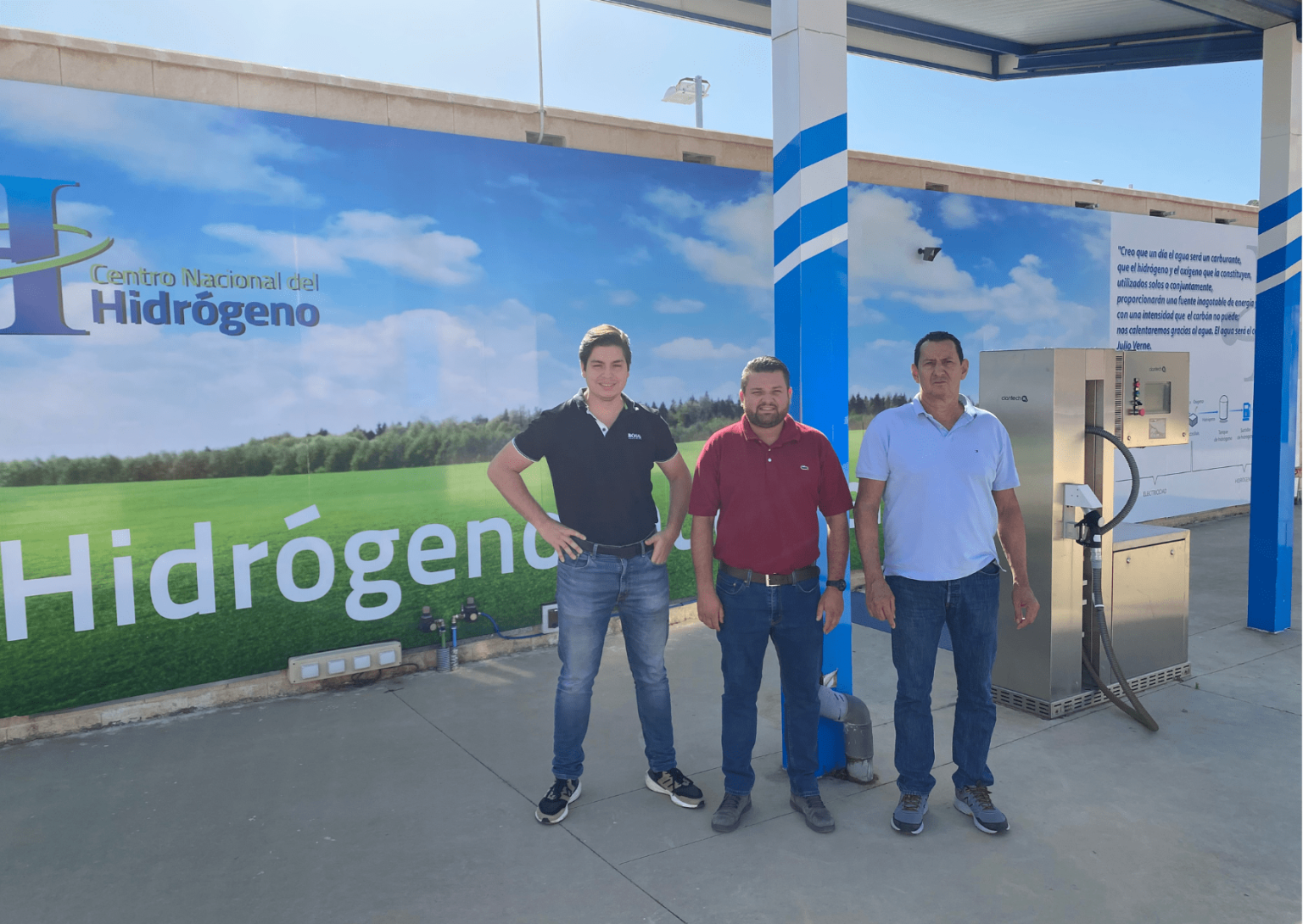 Funcionarios del INA capacitados en el Centro Nacional del Hidrógeno de España en el marco del ...